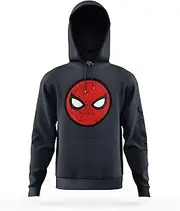 [Marvel] Spider-Man Spidey Web Symbol Officially Licensed Adult Unisex Pullover Hoodie