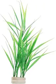 Alasum Aquarium Plants Realistic Artificial Plastic Water Grass Decorations for Fish Tank Lifelike Betta Fish Accessories Effortless Care for Home and Office Aquariums