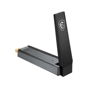 【最高9%回饋+299免運】MSI 微星 AX1800 WiFi 6 USB 3.2雙頻無線網卡 / 買就送 微星 電競滑鼠墊 30x26.5(送完為止)★(7-11滿299免運)