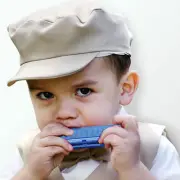 AU SELLER New children kids 10 holes mouth organ harmonica c815