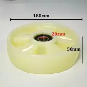 Nylon Pallet jack wheels Rear Wheels Pallet Jack Wheel 2 PCS 180x50mm