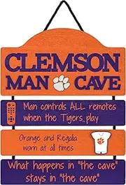 FOCO NCAA College Man Cave Hanging Wall Sign