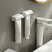 ABS Toothpaste Rack Rolling Tooth Brush Holder Bathroom Accessories