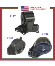 Engine Motor & Trans.Mount Set 3PCS for Auto Fits:02-05 Hyundai Sonata 2.4L M517