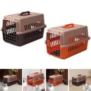 Pet Carrier Dog Carrier Breathable and Handle Pet Carrier Crate Box Hard Sided