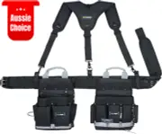 Electrician Tool Belt Suspenders Heavy Duty Tool Pouch Suspension Rig Carpenter