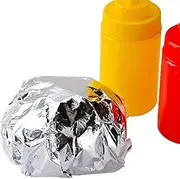 Decony 10 3/4 X 14 Unprinted Insulated Foil /Paper Honeycomb Insulated Wrap Laminated with paper Sandwich Wrap Sheet Appx. 100 Pc.