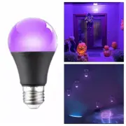 360 Glow UV Purple Bulb E26/E27 Spiral Purple Black Light Bulb Halloween