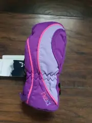 NEW! HEAD Jr Ski Mittens Kids Sorona Zip Thermal Waterproof Snow Gloves XXS