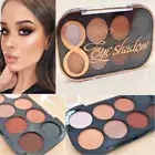 Wow TCG Eyeshadows Eyelids Palette 8 Shades Eyeshadow Shadow Smoky Brown