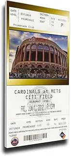 MLB New York Mets Johan Santana No-Hitter Mega Ticket