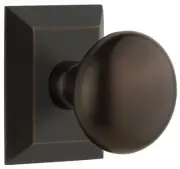 Grandeur FSQFAV_SD_NA_CS Fifth Avenue Solid Brass Non-Turning - Bronze