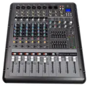Rockville RPM870 8 Channel 6000w Amplifier Mixer w/USB, Effects, 8 XDR2 Mic Pres