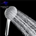 WELS Hand Held Shower Head 5-Mode Spray High-Pressure Massage round ABS Chrome