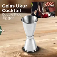 在飛比找蝦皮購物優惠-一個兩個杯子量杯 Jigger Bartender Doub