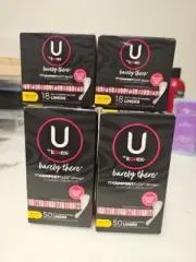 U by kotex Barely There Liners regular Comfort Flex (136 Total)