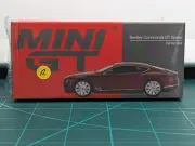 Mini GT 1:64 Bentley Continental GT Speed 2022 Candy Red RHD Diecast Model 420