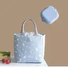 Oxford Cloth Insulated Lunch Bag Portable Cooler Bag New Lunch Tote Bag Women