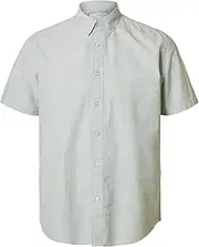 [SELECTED FEMME] Selected Homme Male Kurzarmhemd Klassisches