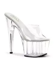 7" Pleaser Platform Stripper Sexy High Heels Pole Dance Shoes 8 Adore ADO701/C