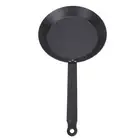 (24cm / 9.4in)Carbon Steel Skillet Nonstick Frying Pan Smokeless Comfortable JY