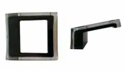 2 Pack of Ikea Yster Black Cabinet Pulls Drawer Hardware 601.772.13