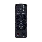 CyberPower Line-interactive UPS - 1.60 kVA/1 kW - Tower - AVR - 8 Hour Recharge - 2.60 Minute Stand-by - 230 V AC Input - 230 V AC Output - 2 x UK, 4
