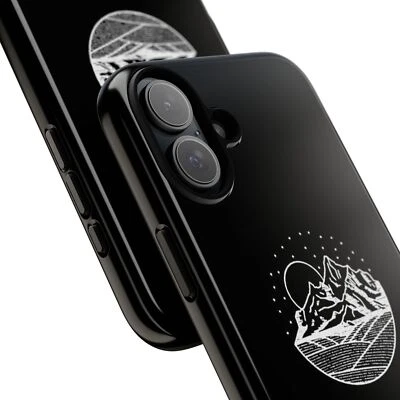 Minimalist Tough Case for Phone, Protective Cover, Rugged Phone Case, Sleek