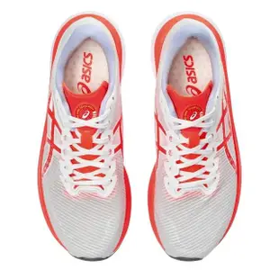 【asics 亞瑟士】慢跑鞋 男鞋 運動鞋 緩震 百年紀念系列 競速 MAGIC SPEED 3 白紅 1012B652-100