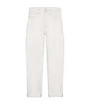 Frame Le Mec Cropped Jeans 28 white