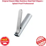 Original Xiaomi Mijia Stainless Steel Nail Clippers - Splash Proof Professional