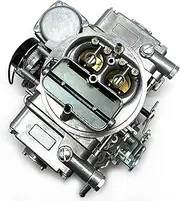 Compatible Holley style 0-80457S square 4 bbl 600CFM 4160 Street Warrior Carburetor Electric choke for 1967-89 Buick Chevry Dodge Ford Mercury Oldsmobile V8 engines US Machinist Design reproduction