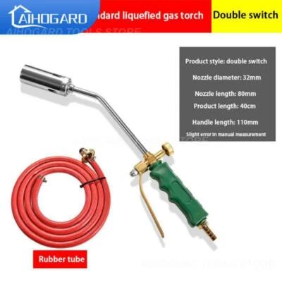 Weeding Burner Antifreeze Fireproof Liquefied Welding Guns High-pressure Explosi