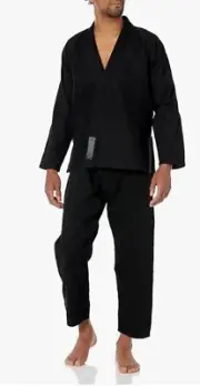 Venum Contender Evo Brazilian Jiu-Jitsu Gi Size A2, Black