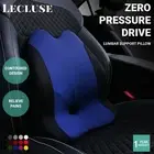 Lecluse Lumbar Support Pillow Car Memory Foam Back Posture Cushion Pain Relief