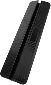 ERINGOGO Safety Door Rail Accessories Threshold Ramp Transition Threshold Gate Tractor Dog Threshold Gap Bridge Height Transition Ramp Threshold Adjustment Strip Pp Black