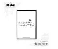 在飛比找PChome24h購物優惠-Do What You Love 經典款 相框裝飾畫 63x