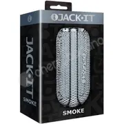 Icon Brands Jack-it Stroker Grey Penis Masturbator
