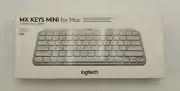 LOGITECH MX Keys Mini For Mac Minimalist Wireless Illuminated Keyboard Pale Grey