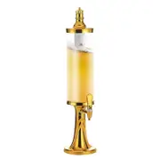 Tower 3L/100oz, Beverage Dispenser with Colorful LED Shinning Lights Ice Tube