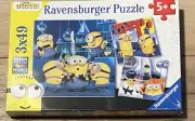 NEW & SEALED Ravensburger 05082 Funny Minions 3x49 Pc Jigsaw Puzzles USA SELLER