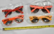 shock top sunglasses belgian white lemon red stripe beer neon orange black