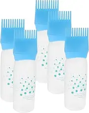 MERRYHAPY 5pcs Hair Salon Hair Dye Bottle Oil Bottles for Hair Oil Hair Styling Combs Kitchen Tool with Bottle Opener Scalp Oiling Bottle Multifunctional Bottle Opener Plastic Sky-blue
