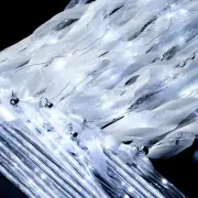 HyDren 100 Pcs Wedding Wands Ribbon Streamers with Bells Fairy Light up Silk ...
