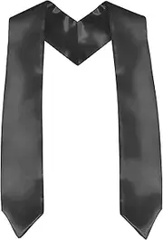 [Lhocm] Graduation Stole, Plain Graduation Sash Unisex Adults 70" Blank Graduation Stole Class of 2025 2026 for Academic Choral