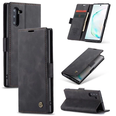 For Samsung Galaxy Note10+Plus Wallet Case Premium Leather Folio Flip Case Stand