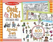 Melissa and Doug - Seek & Find Sticker Pad - Around Town