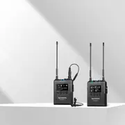 UWMIC9S KIT 1- RX9+TX9 ADVANCED 2-PERSON WIRELESS UHF LAVALIER SYSTEM WITH DUAL CAMERA-MOUNT RECEIVER, PREMIUM DK3A LAVALIERS, LI-ION POWER, HARD CASE & MORE