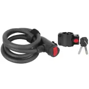 Mountain Bicycle Anti Theft Lock Bike Cycling Accessory with 2 Keys(1.2M )