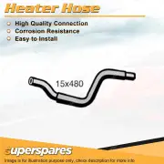 Superspares Heater Hose 15 x 480mm for Ford Telstar AX AY FS 2.0L 4 cyl DOHC 16V